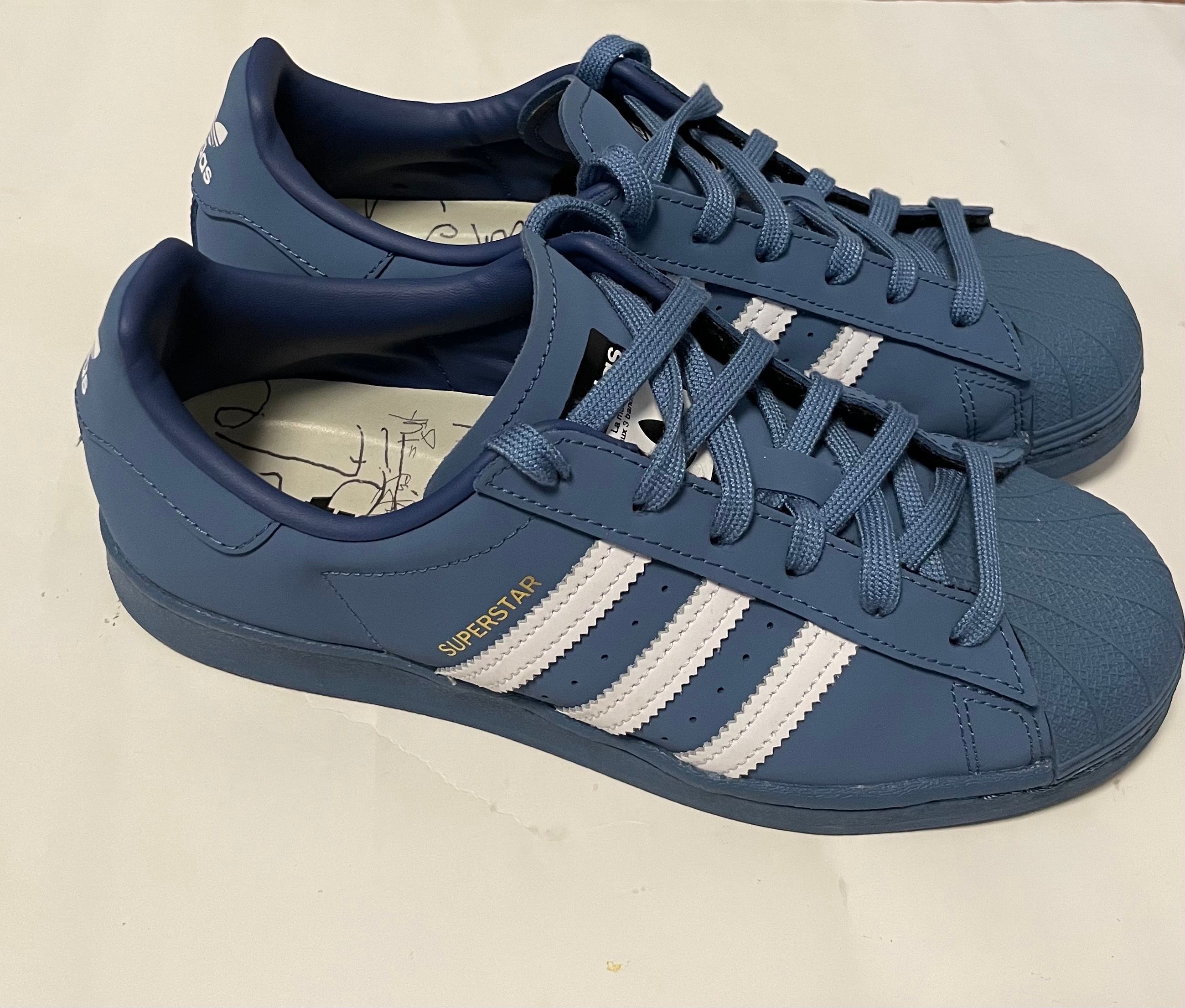 King Gnu Daiki Tsuneta × atmos × adidas Superstar "Blue"