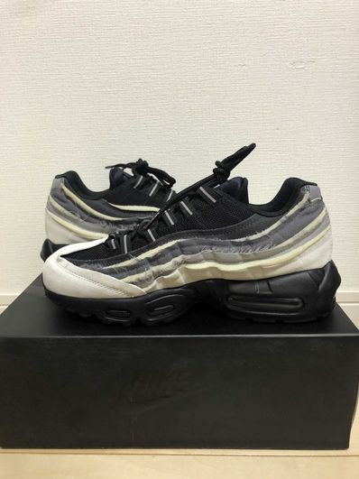 COMME des GARCONS × Nike Air Max 95 "Charcoal"