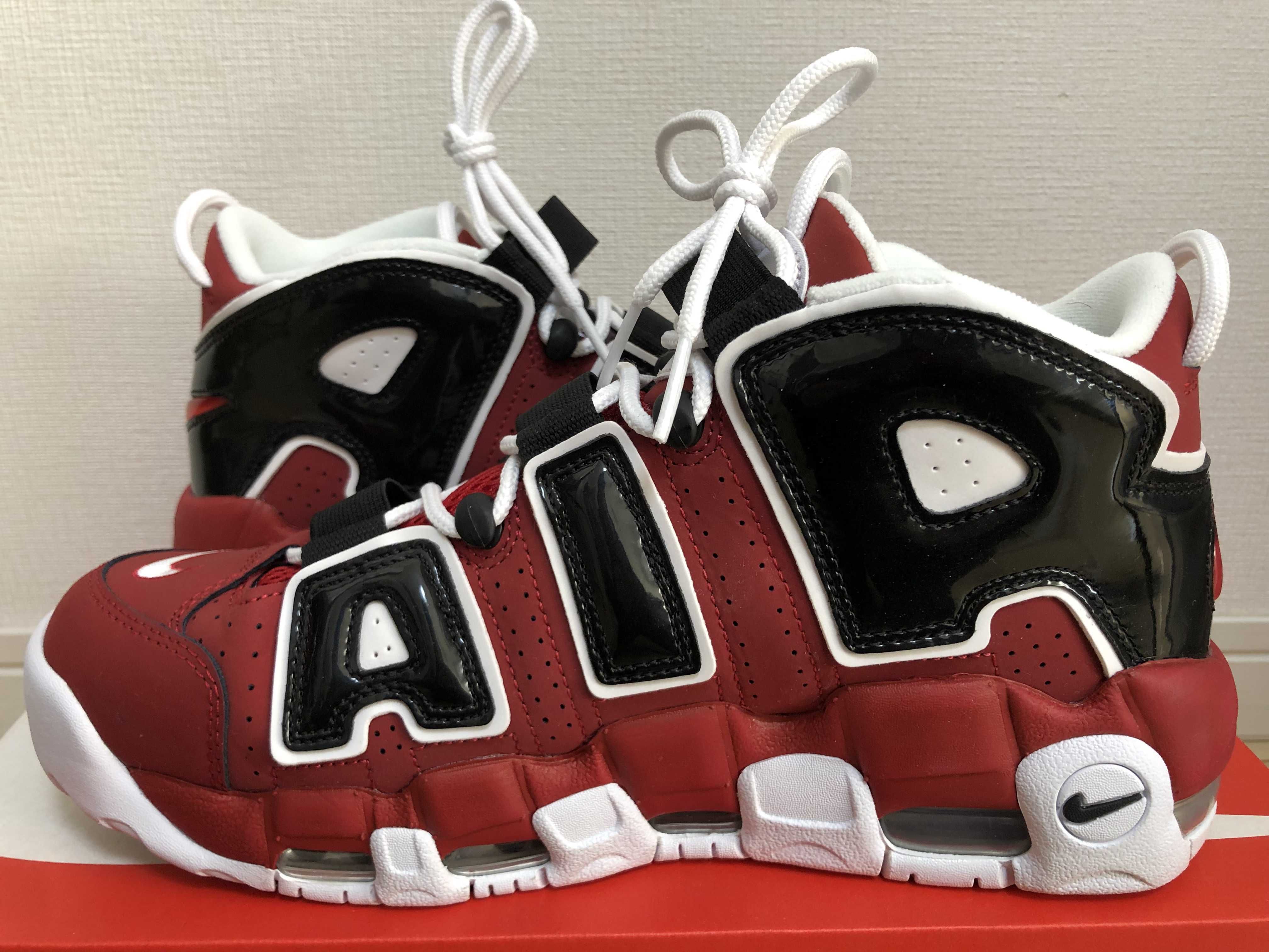Nike Air More Uptempo ’96 "Black and Varsity Red" (2021)