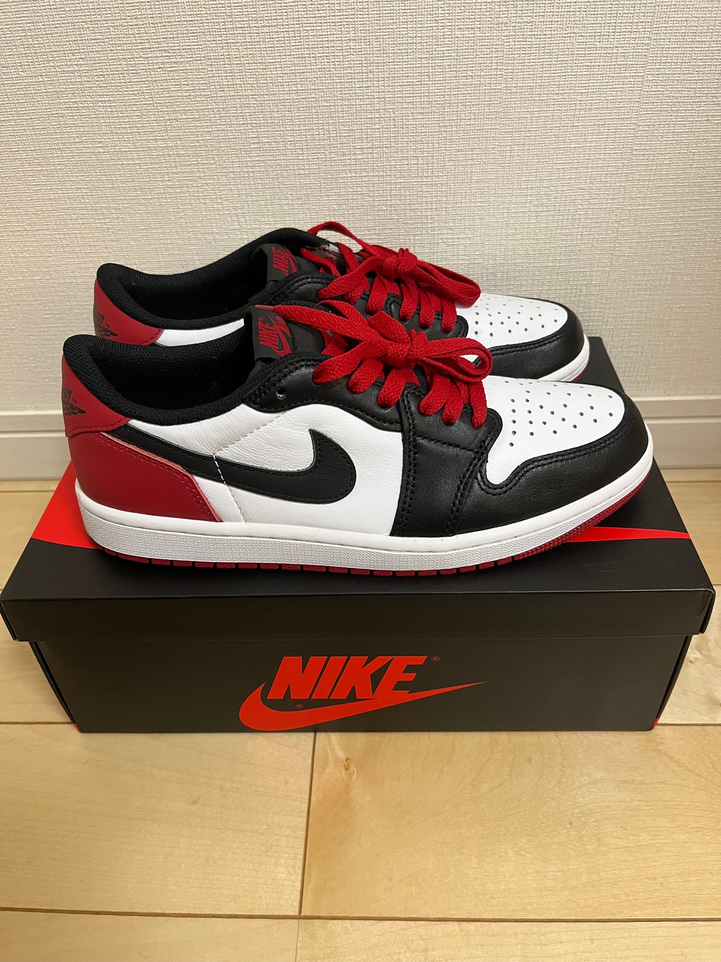 Nike Air Jordan 1 Retro Low OG "Black Toe"