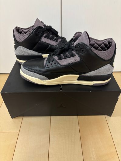 A Ma Maniere × Nike Women's Air Jordan 3 Retro OG SP "Black and Flat Pewter/WYWS"