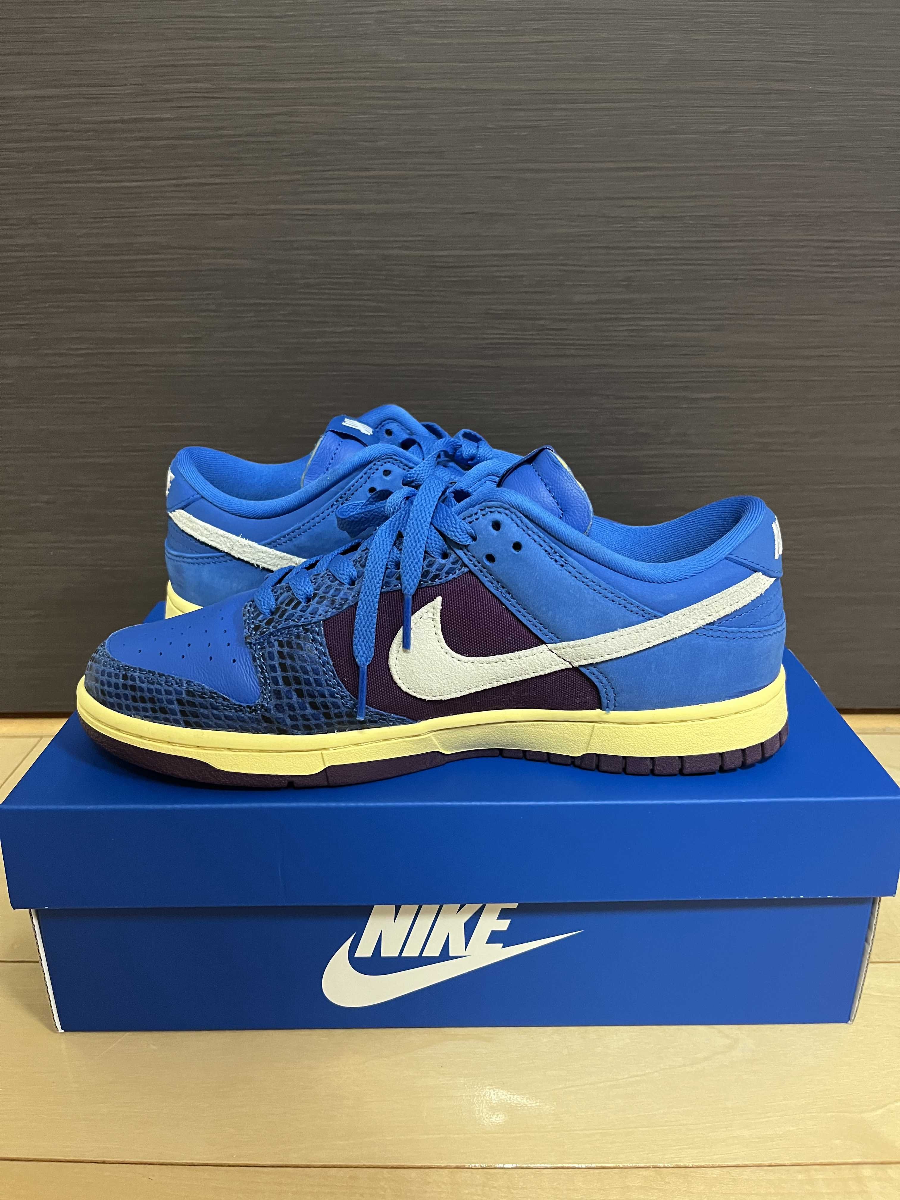 UNDEFEATED × Nike Dunk Low SP "Royal"