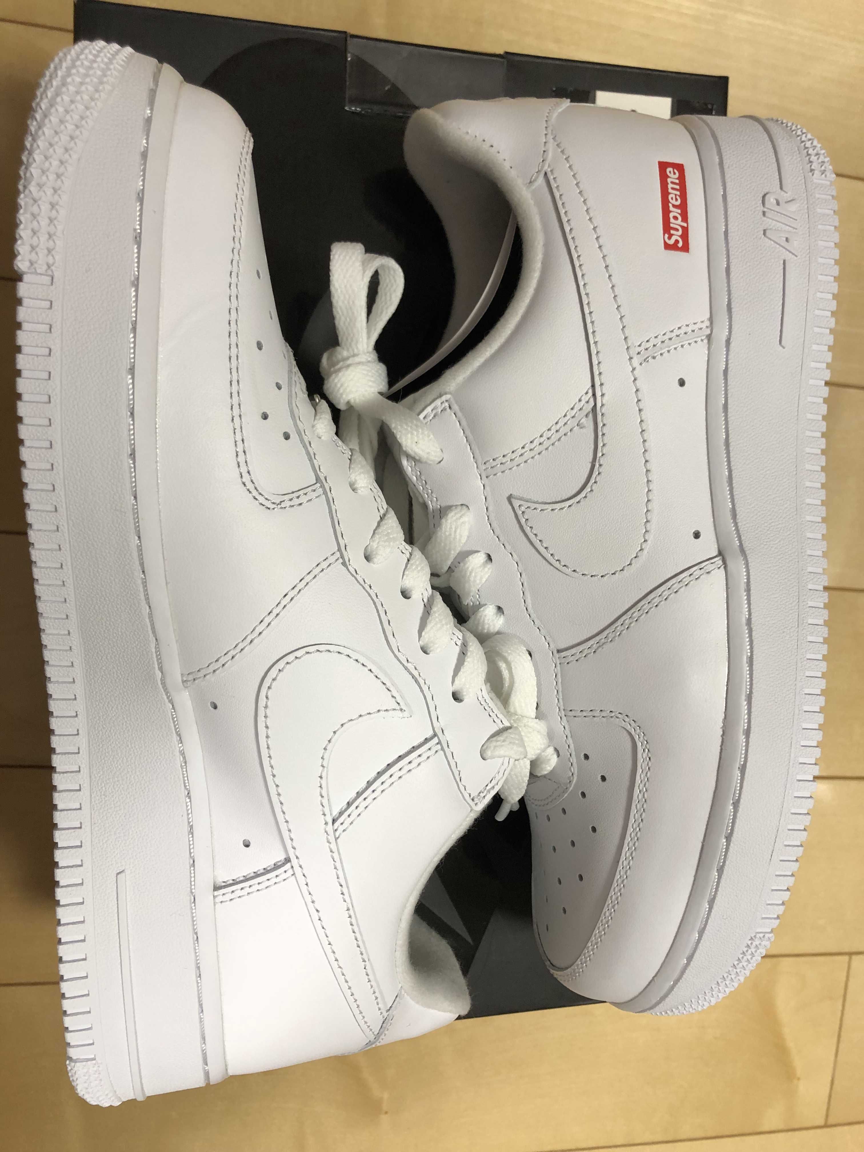 Supreme × Nike Air Force 1 Low "White"