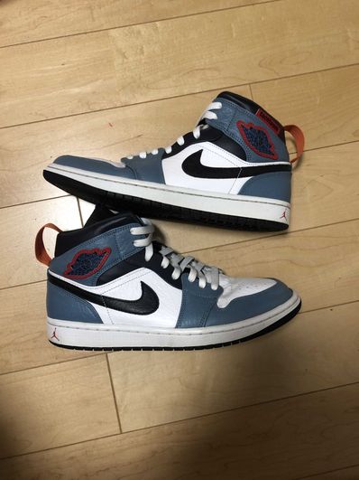 FACETASM × Nike Air Jordan 1 Mid "White/Navy"