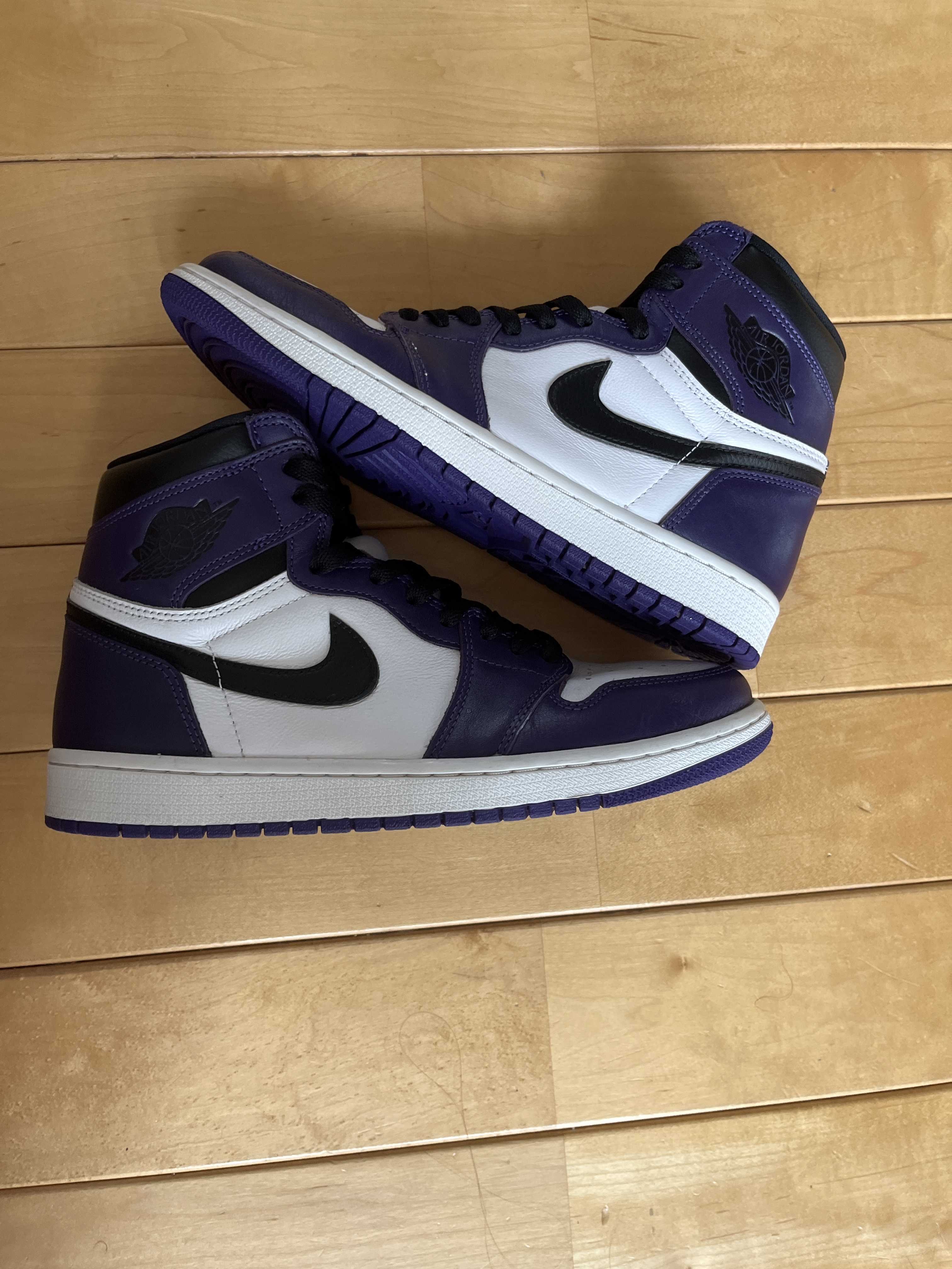 Nike Air Jordan 1 Retro High OG "Court Purple White/Black" (2020)   