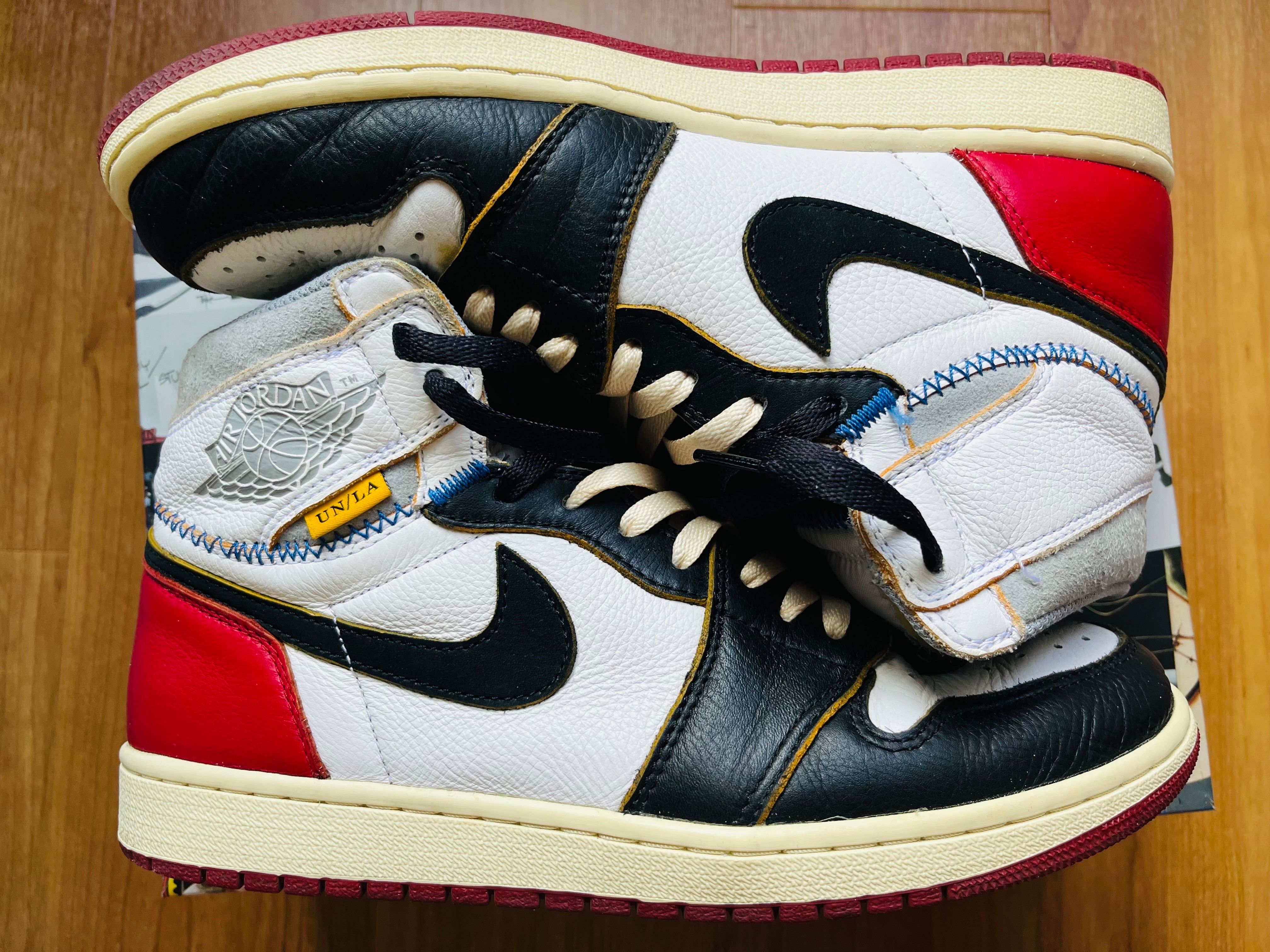 UNION × Nike Air Jordan 1 Retro High OG NRG "Varsity Red/Wolf Grey"