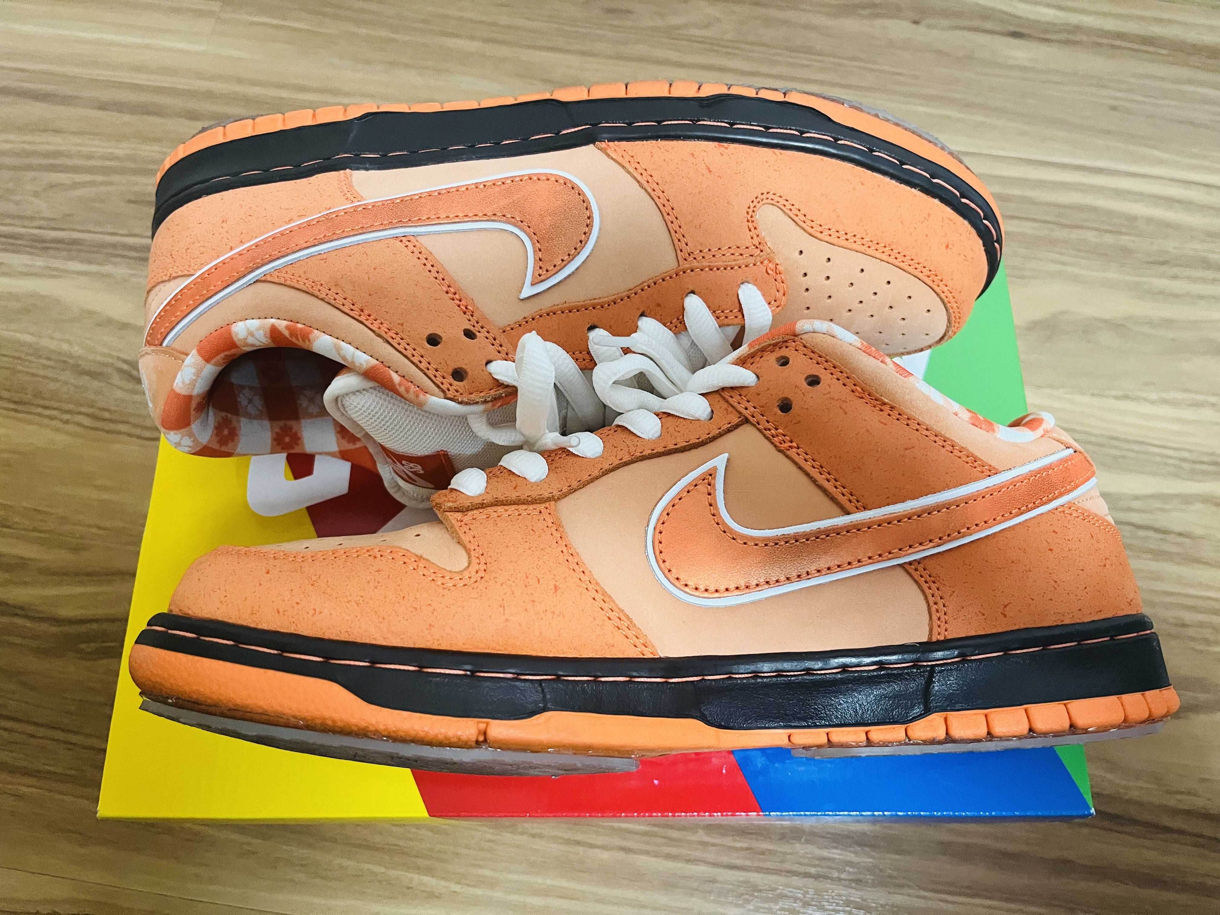 Concepts × Nike SB Dunk Low SP "Orange Lobster"