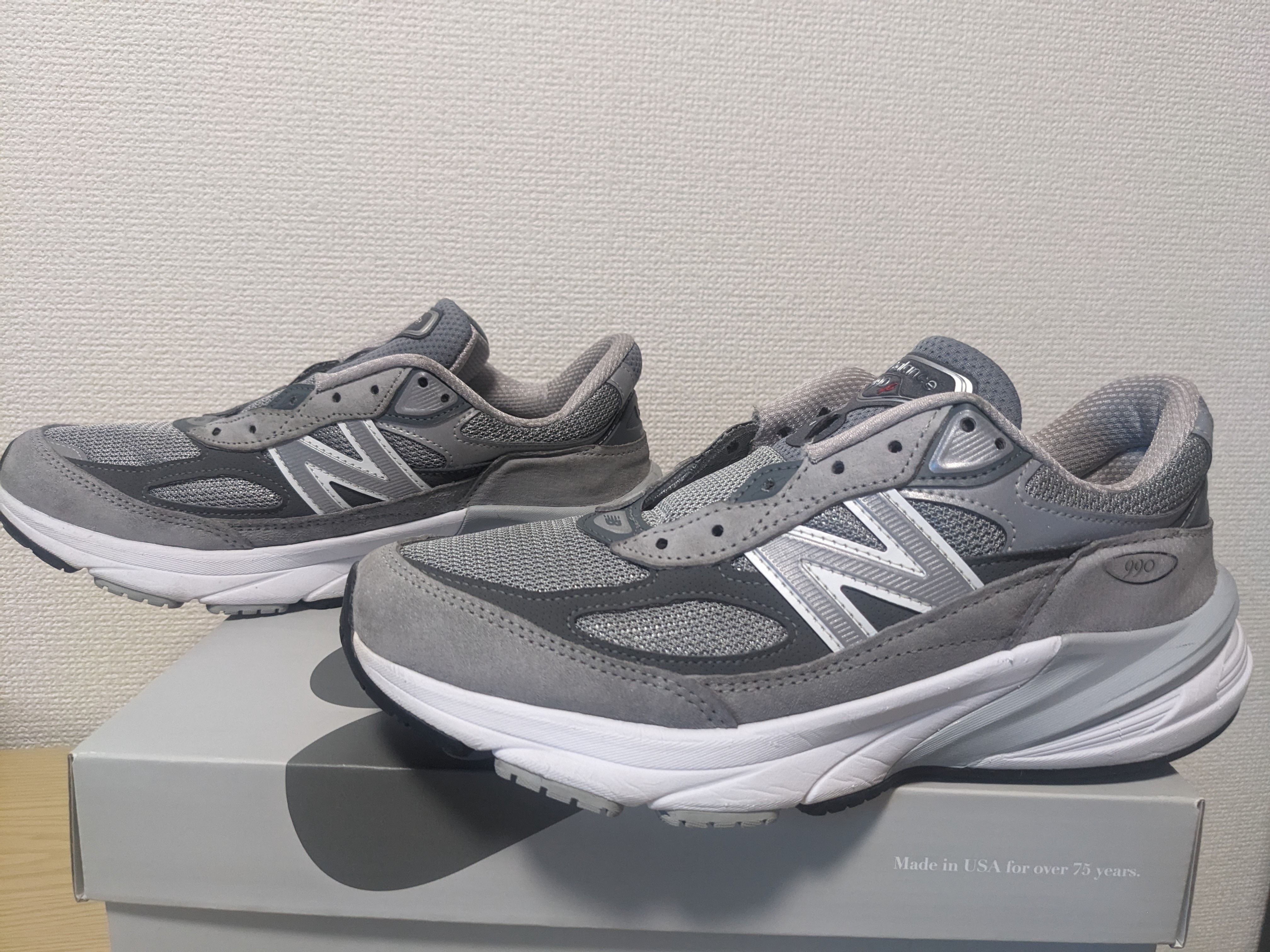 New Balance 990V6 "Gray" (Heel Logo NB)