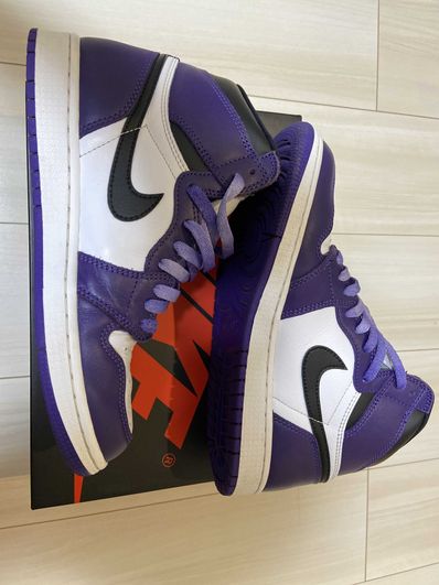 Nike Air Jordan 1 Retro High OG "Court Purple White/Black" (2020)