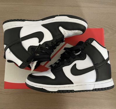 Nike Women's Dunk High "Black and White"