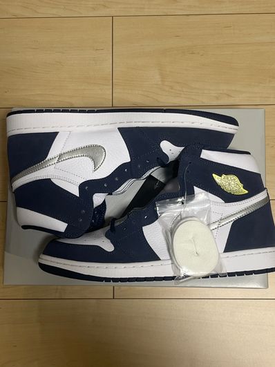 Nike Air Jordan 1 High OG CO.JP "White/Midnight Navy" (2020)(ブリーフケースなし)