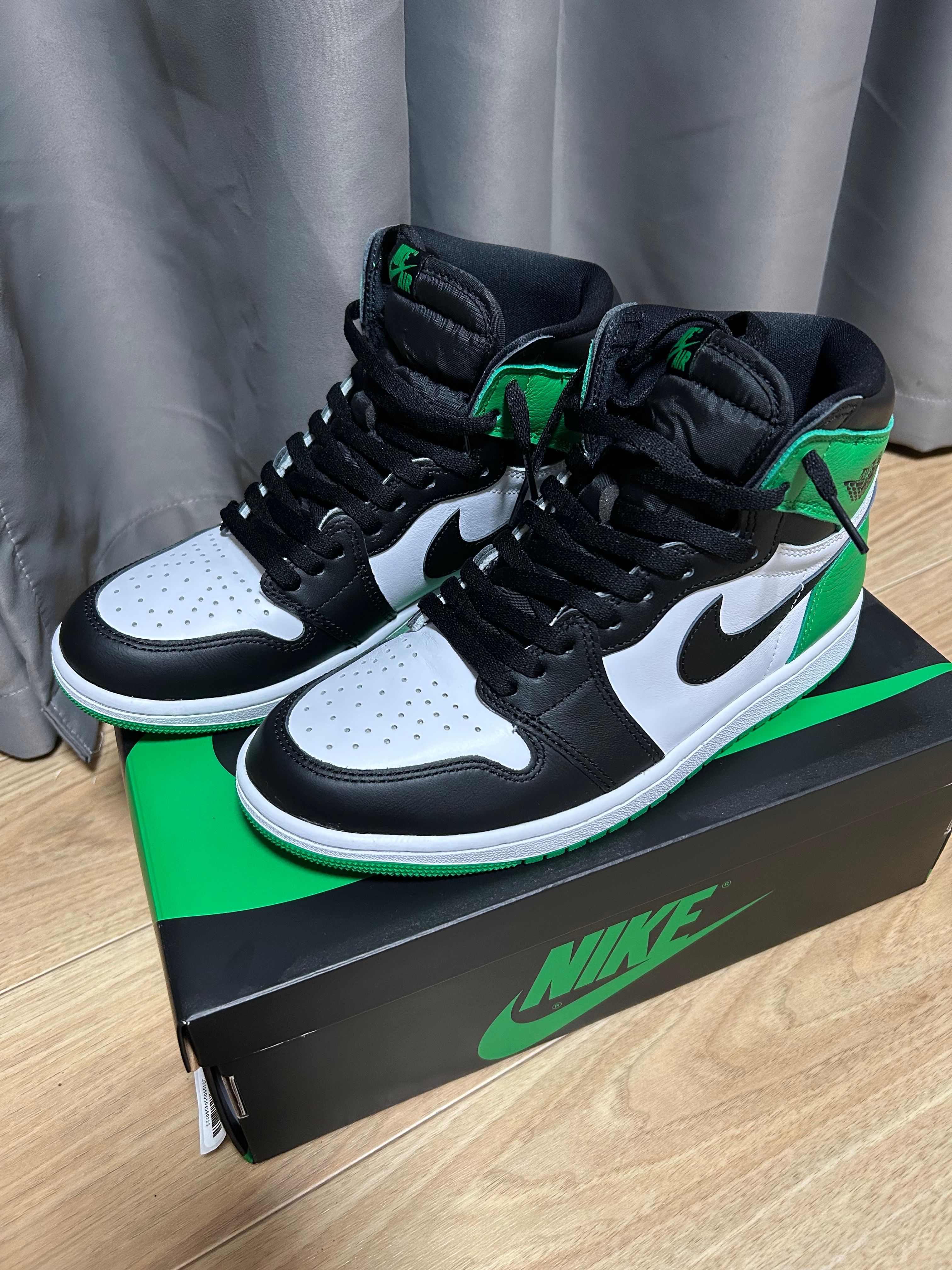 Nike Air Jordan 1 Retro High OG "Celtics/Black and Lucky Green" (2023)