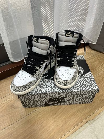 Nike Air Jordan 1 High OG "White Cement/Safari"