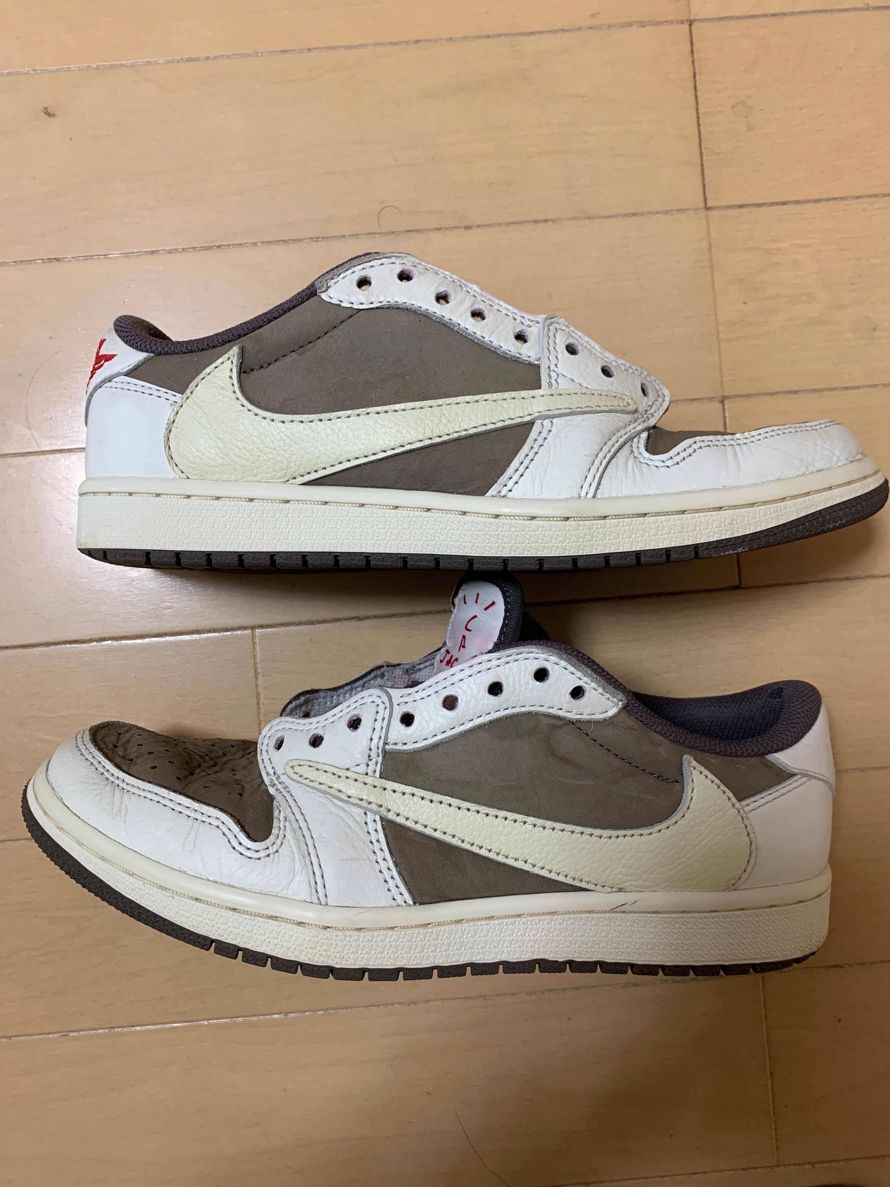 Travis Scott × Nike Air Jordan 1 Low OG SP "Reverse Mocha/Sail and Ridgerock"