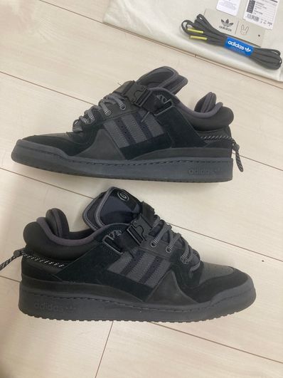 Bad Bunny × adidas Forum 84 Low "Core Black"
