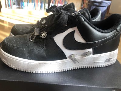 Nike Air Force 1 Low '07 PRM "Black White Metallic Silver"