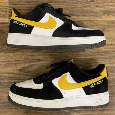 Nike Air Force 1 Low'07 LV8 Athletic Club "Black/Dark Sulfur"
