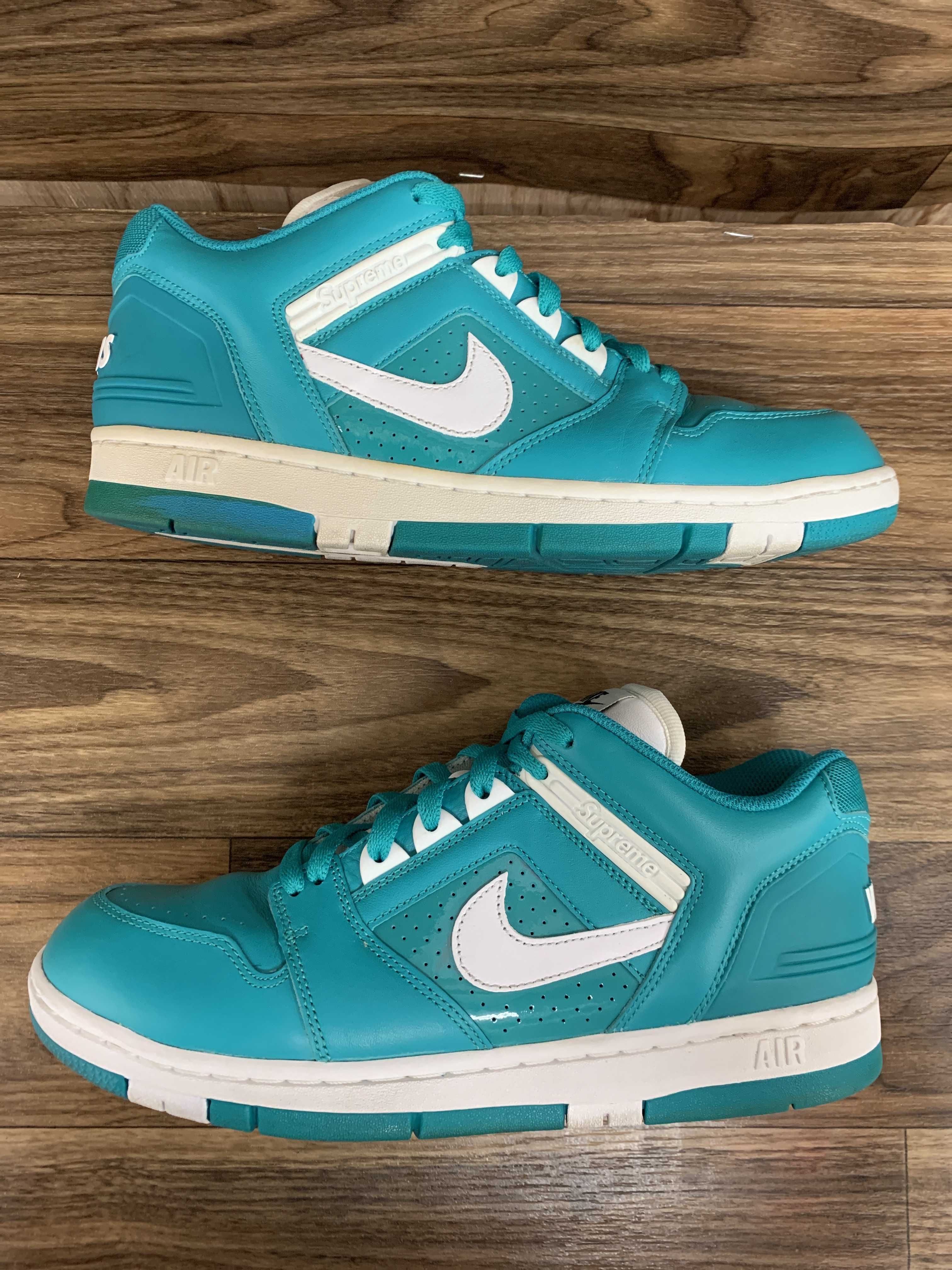 Supreme × Nike SB Air Force 2 Low "New Emerald"