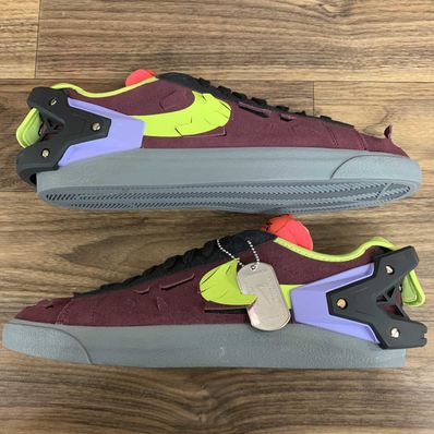 ACRONYM × Nike Blazer Low "Night Maroon"