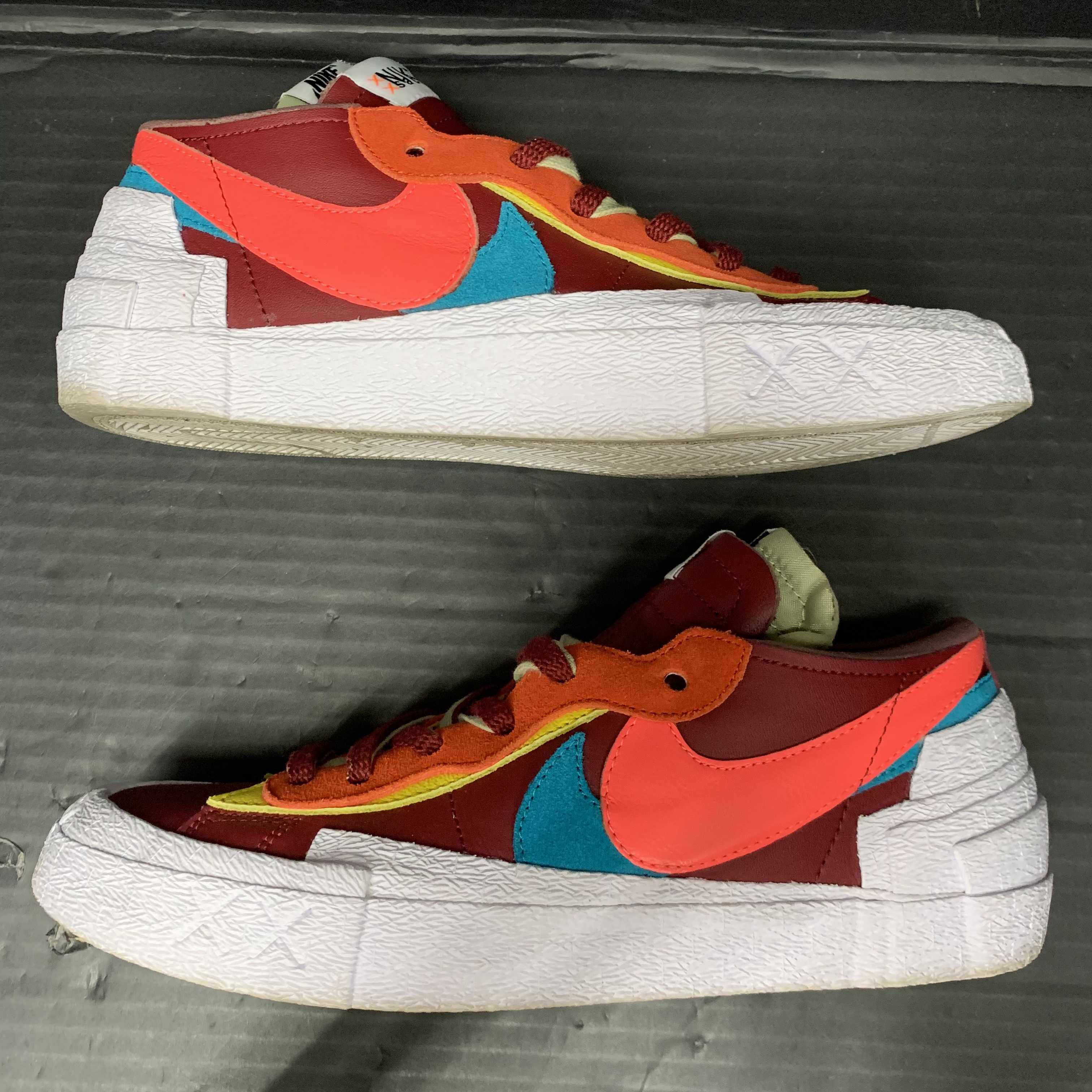 KAWS × sacai × Nike Blazer Low "Team Red"