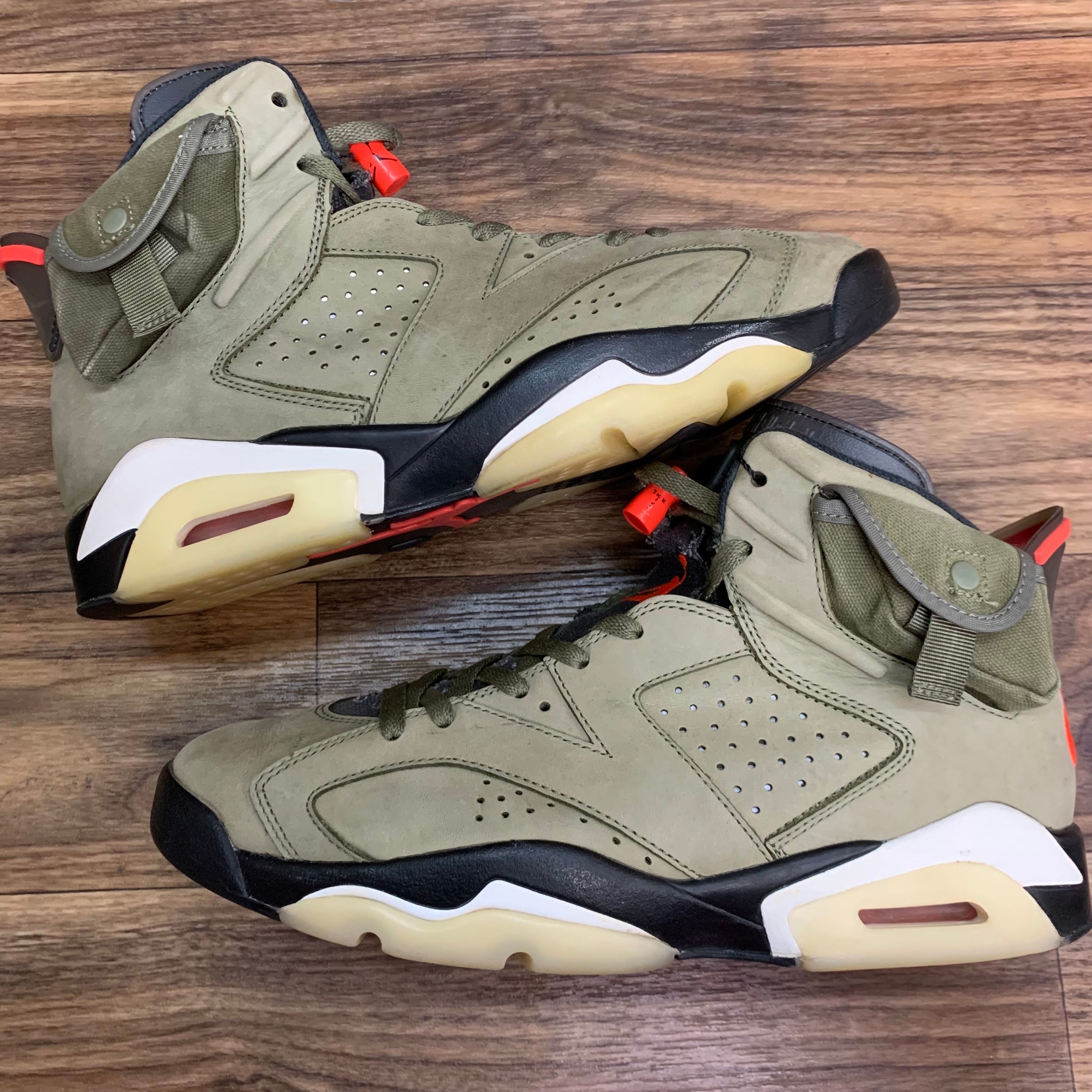 Travis Scott × Nike Air Jordan 6 Retro "Medium Olive"