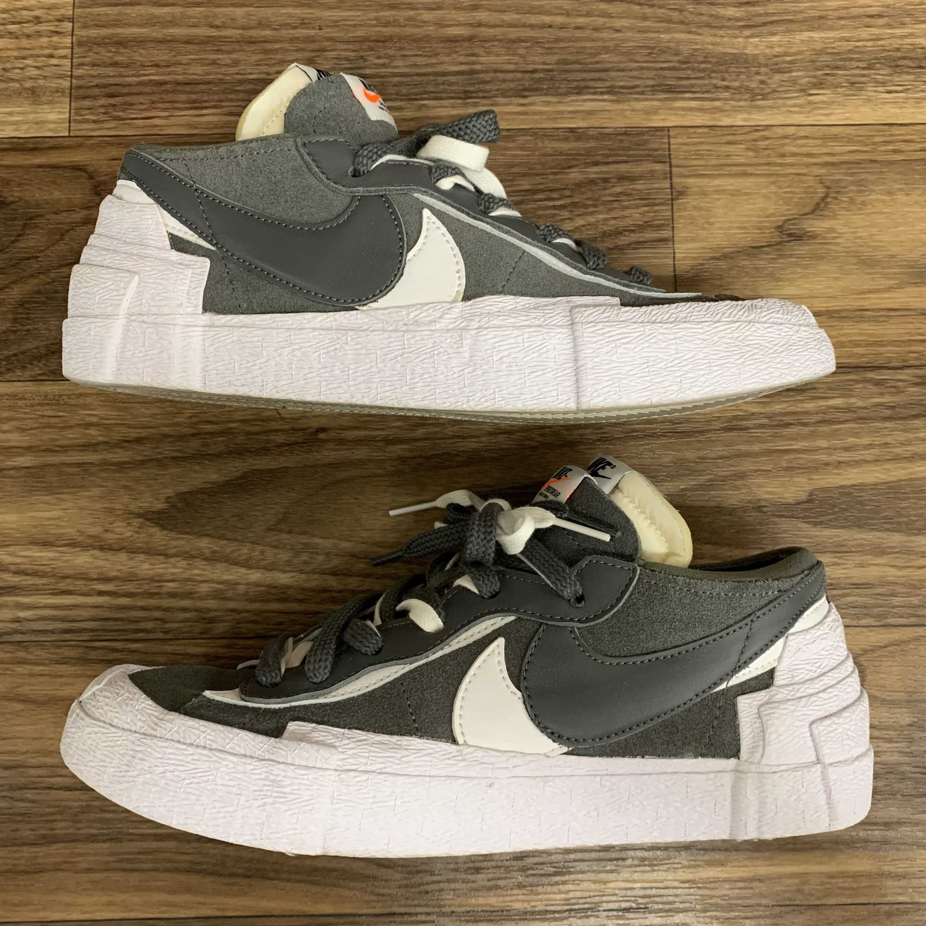 Sacai × Nike Blazer Low "Iron Grey"