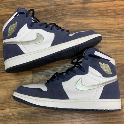 Nike Air Jordan 1 High OG CO.JP "White/Midnight Navy" (2020)(ブリーフケースなし)