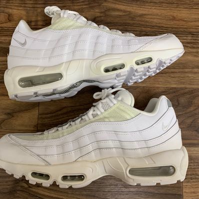 Air max top 95 white platinum