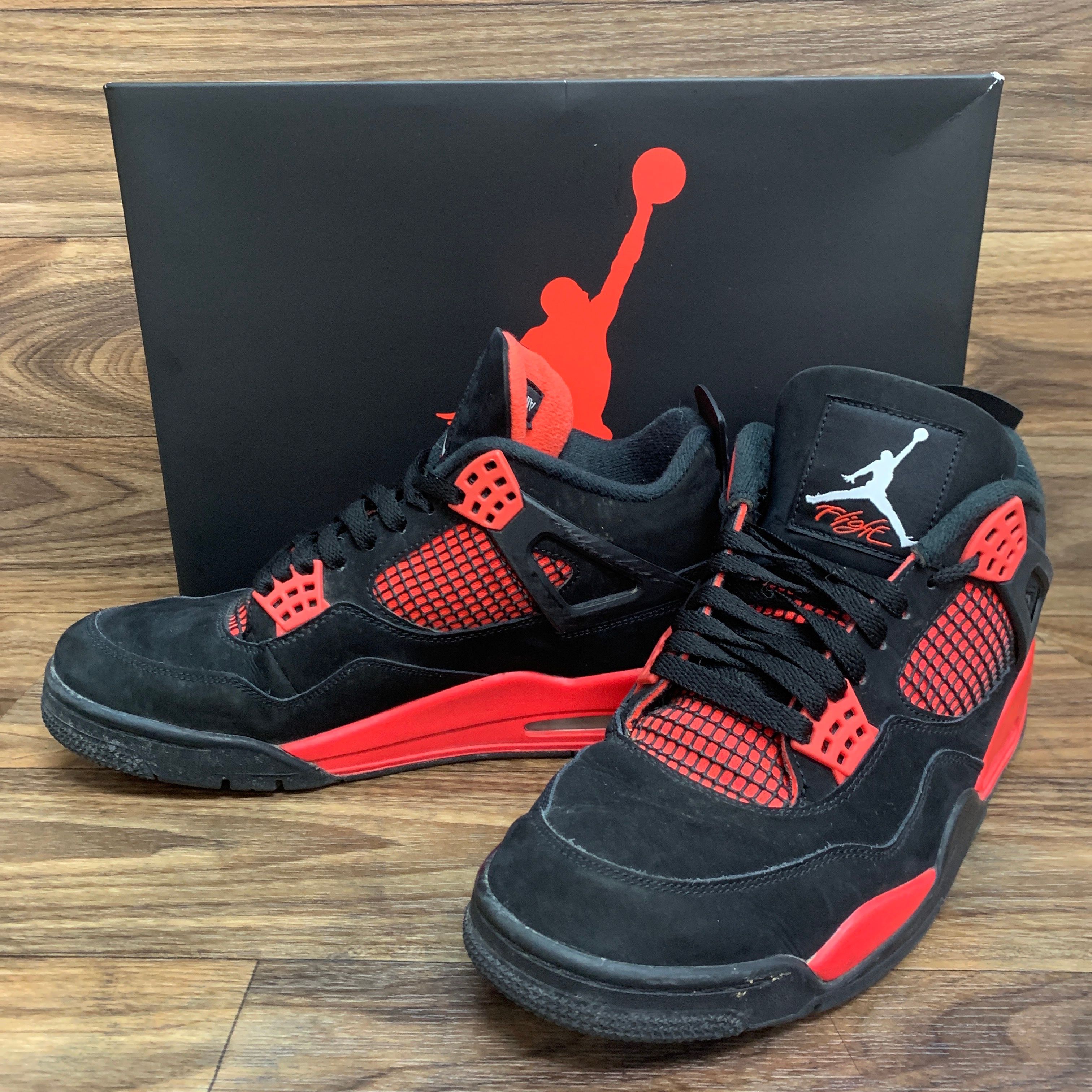 Nike Air Jordan 4 "Red Thunder/Crimson"