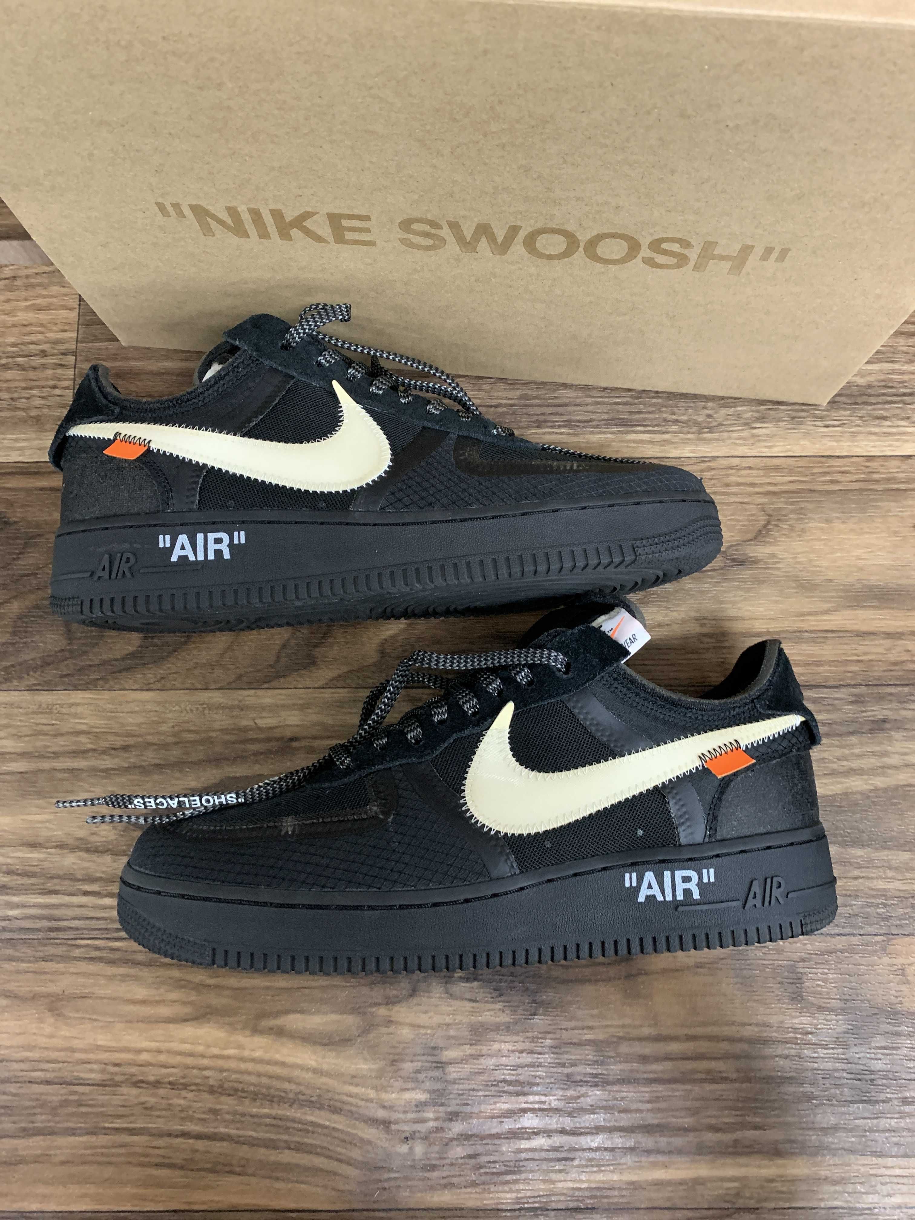 Off-White × Nike Air Force 1 Low "Black"