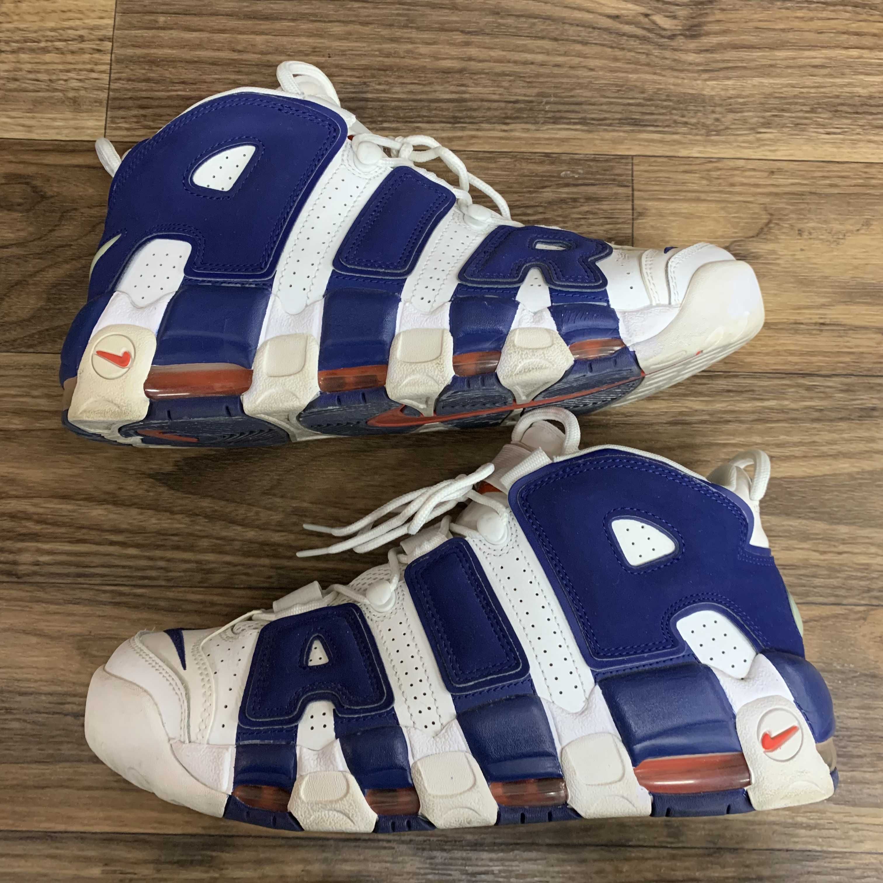 NIKE AIR MORE UPTEMPO 96 "WHITE/DEEP ROYAL BLUE"