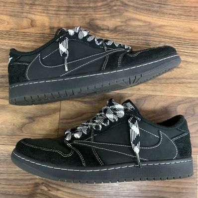Travis Scott × Nike Air Jordan 1 Low OG SP "Black Phantom"