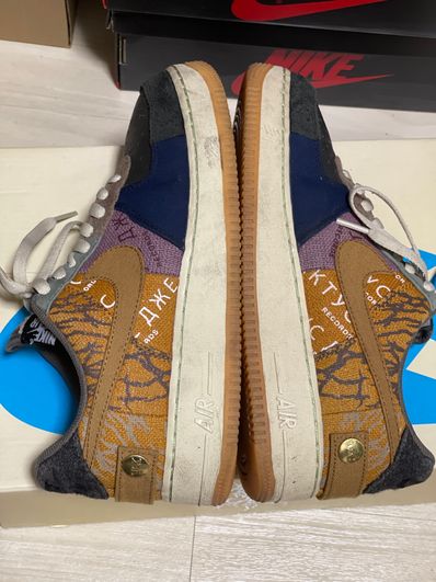 Travis Scott × Nike Air Force 1 Low Cactus Jack "Multi Color"