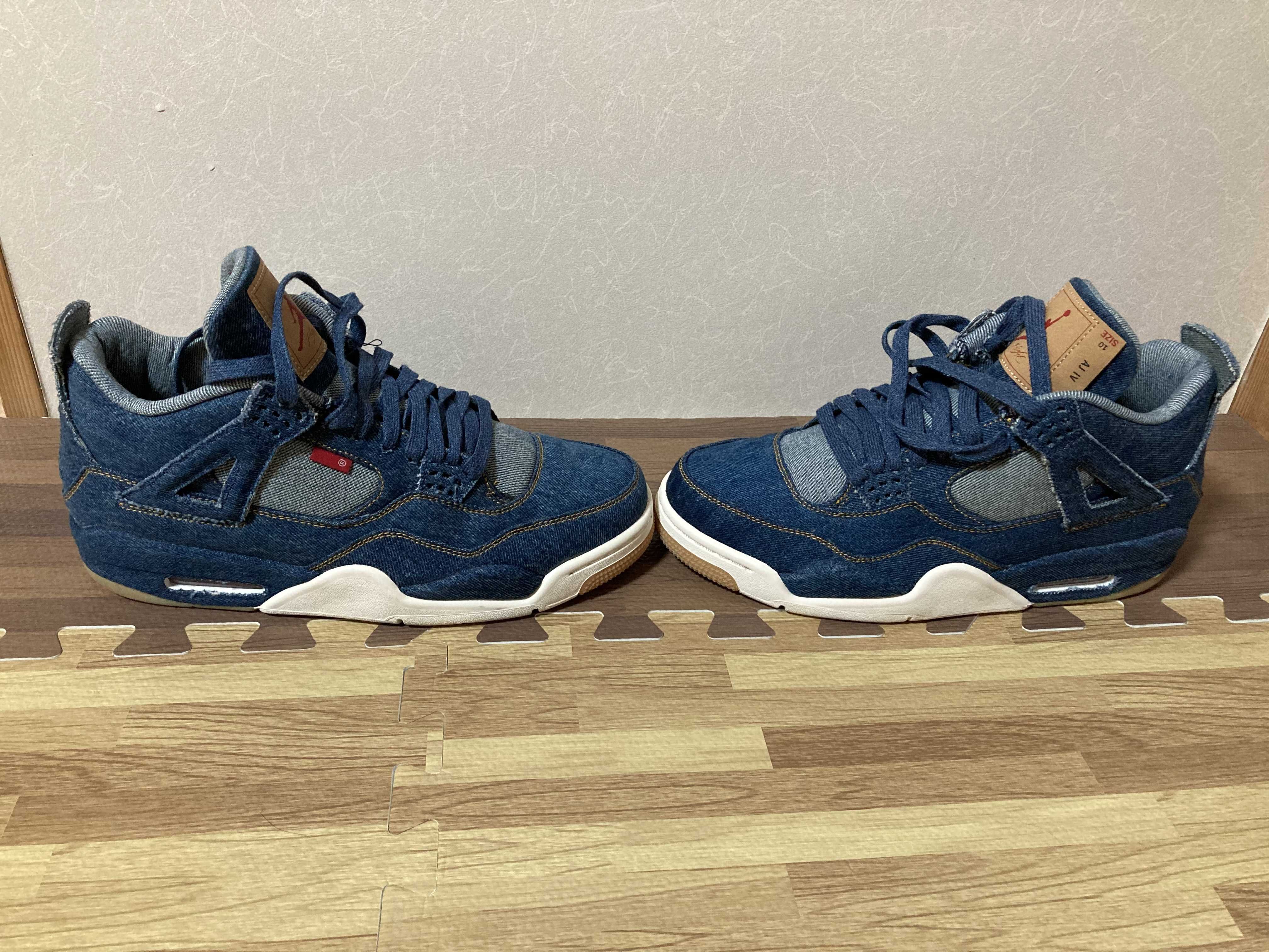 NIKE × LEVI’S AIR JORDAN 4 "DENIM"(タグ:®のみ)