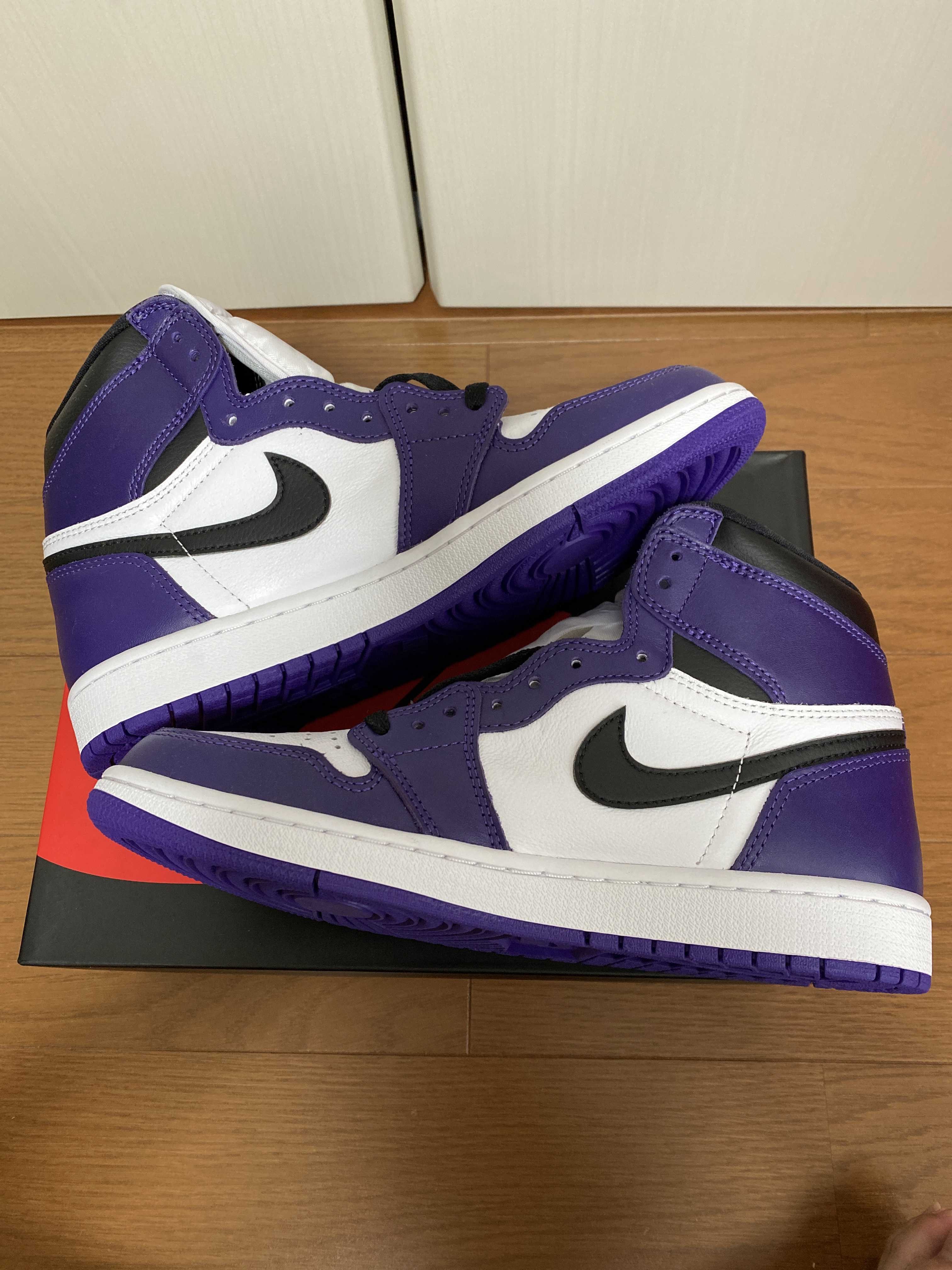 Nike Air Jordan 1 Retro High OG "Court Purple White/Black" (2020)   