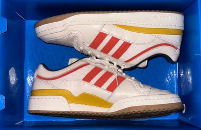 adidas consortium Forum Low WOODWOOD "Off White/Altered Amber/Yellow"