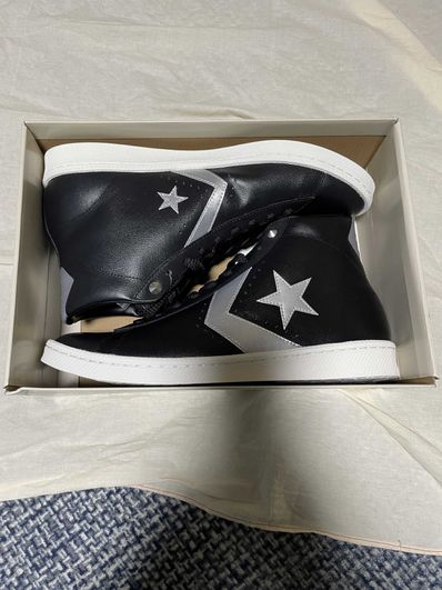 mastermind JAPAN × Converse Pro Leather Hi "Black"