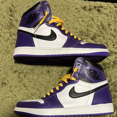 Nike Air Jordan 1 Retro High OG "Court Purple White/Black" (2020)