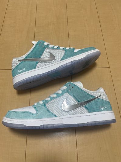 APRIL SKATEBOARDS × Nike SB Dunk Low Pro QS "White and Multi-Color"