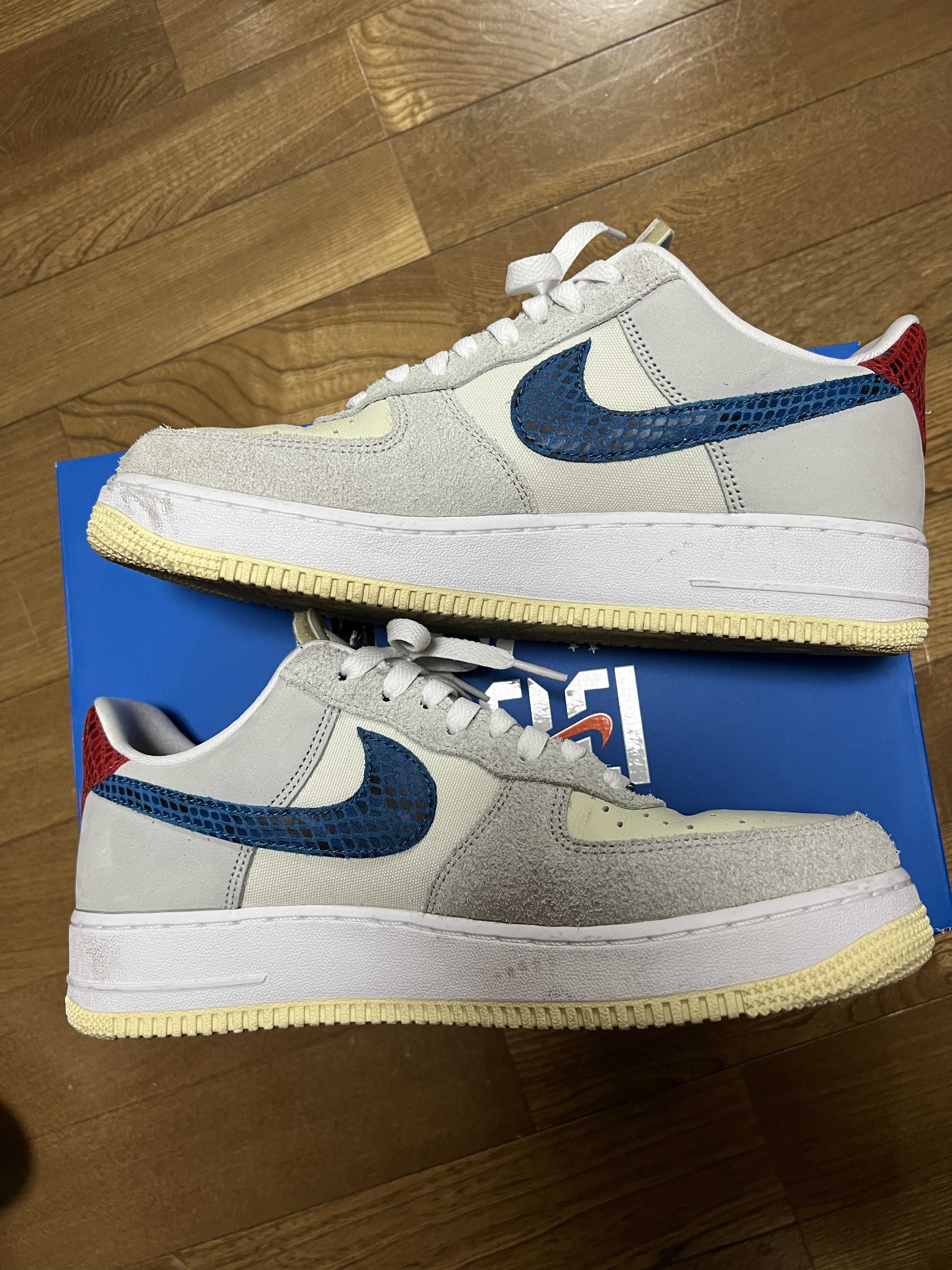 UNDEFEATED × Nike Air Force 1 Low "White"