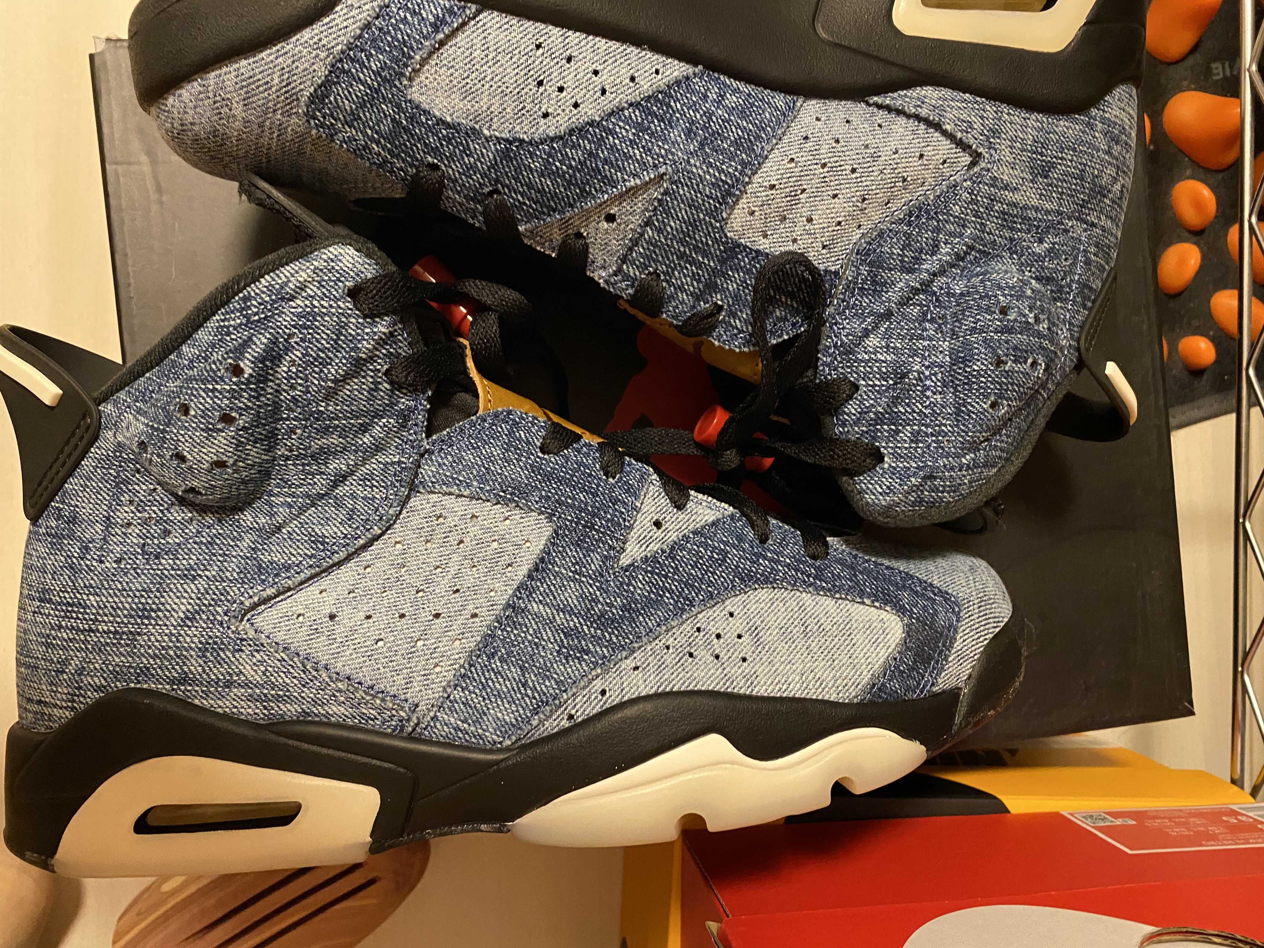 NIKE AIR JORDAN 6 "WASHED DENIM"