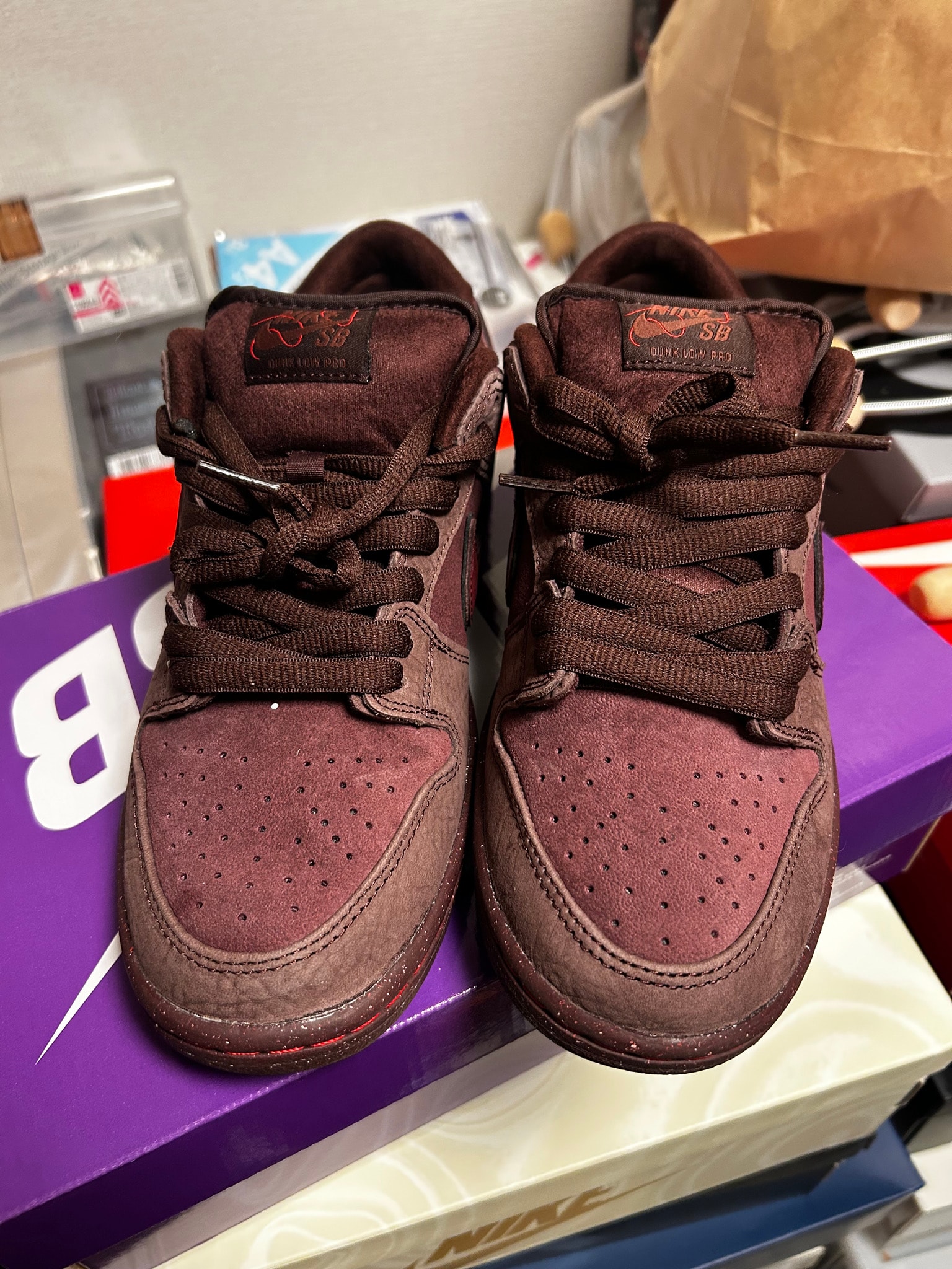 Nike SB Dunk Low PRM City of Love "Burgundy"