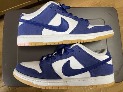 Nike SB Dunk Low "Los Angeles Dodgers/Deep Royal Blue"