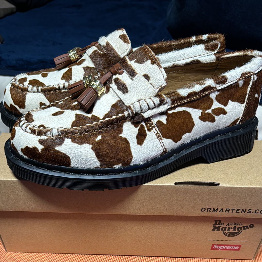 Supreme × Dr.Martens Penton Tassel Loafer "Animal"