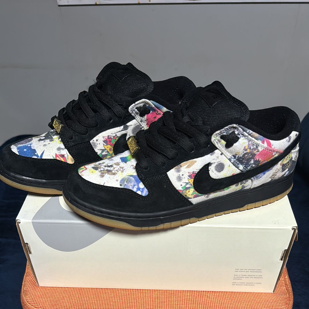 Supreme × Nike SB Dunk Low "Rammellzee"
