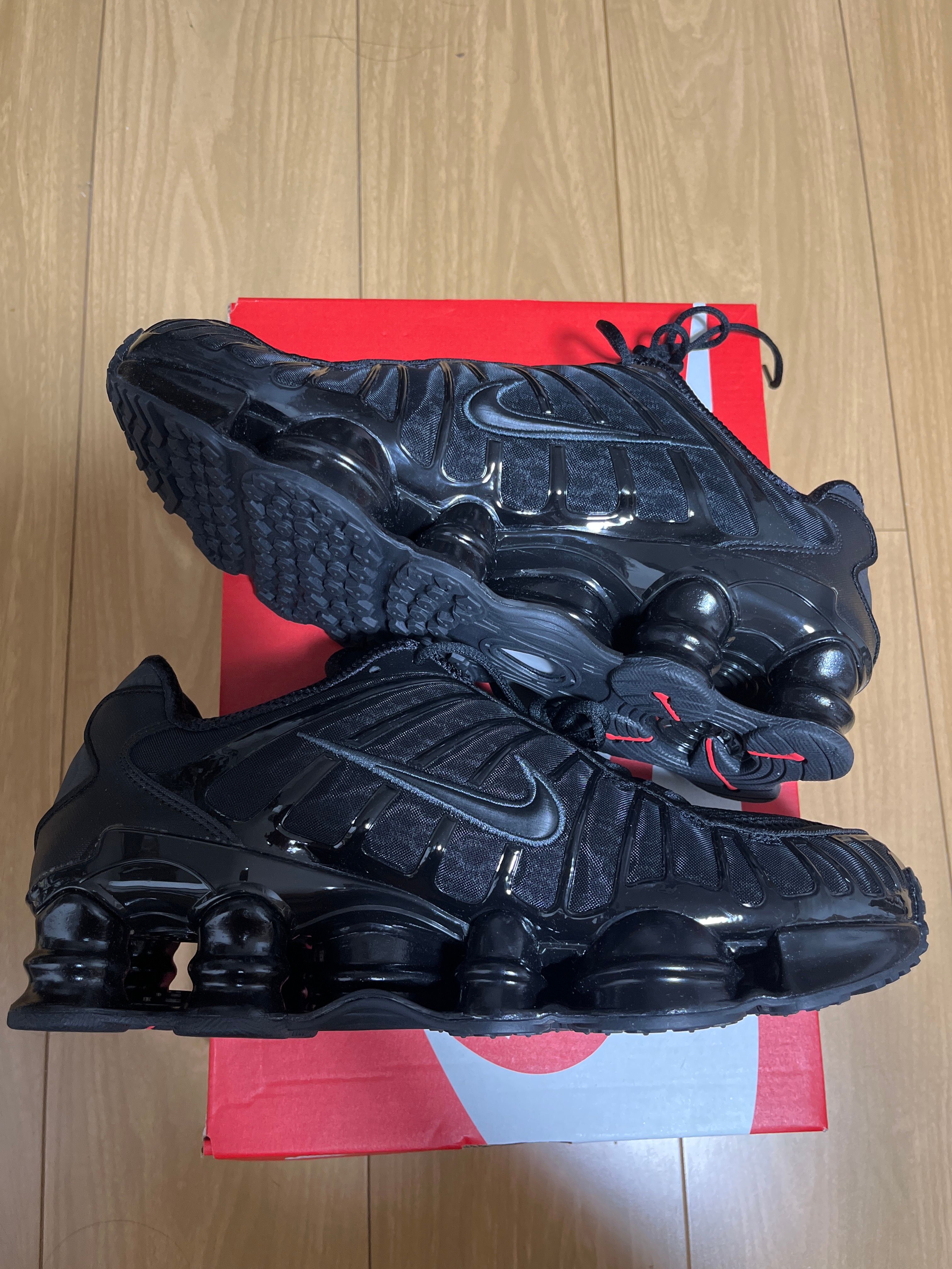 Nike Women's Shox TL "Black and Max Orange"