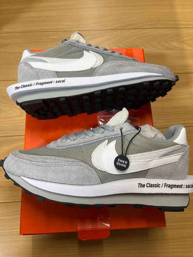 Fragment × sacai × Nike LD Waffle "Light Smoke Grey"