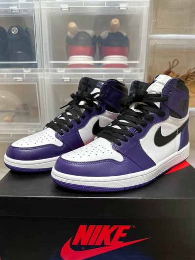 Nike Air Jordan 1 Retro High OG "Court Purple White/Black" (2020)