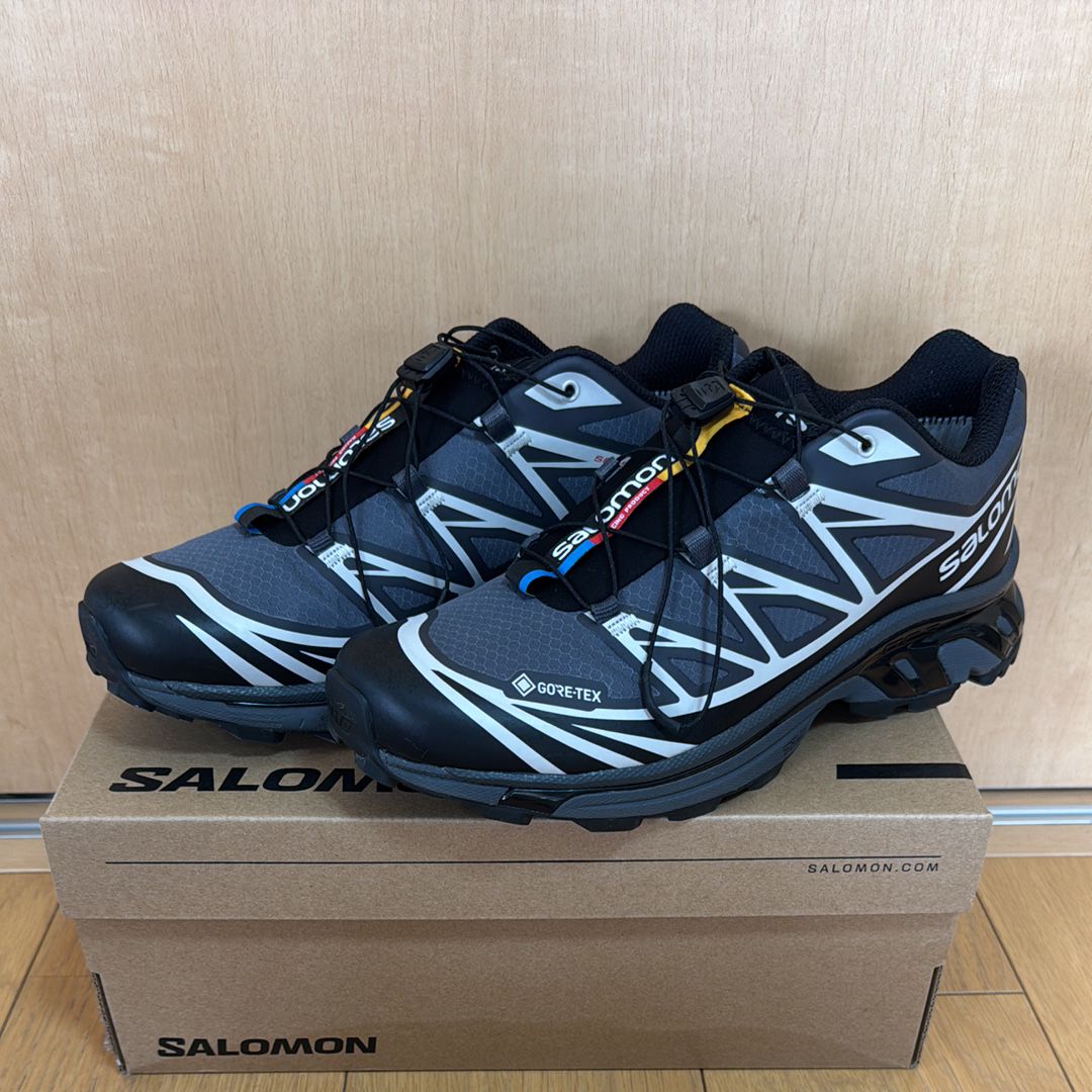Salomon XT-6 GORE-TEX "Black/Ebony/Lunar Rock"