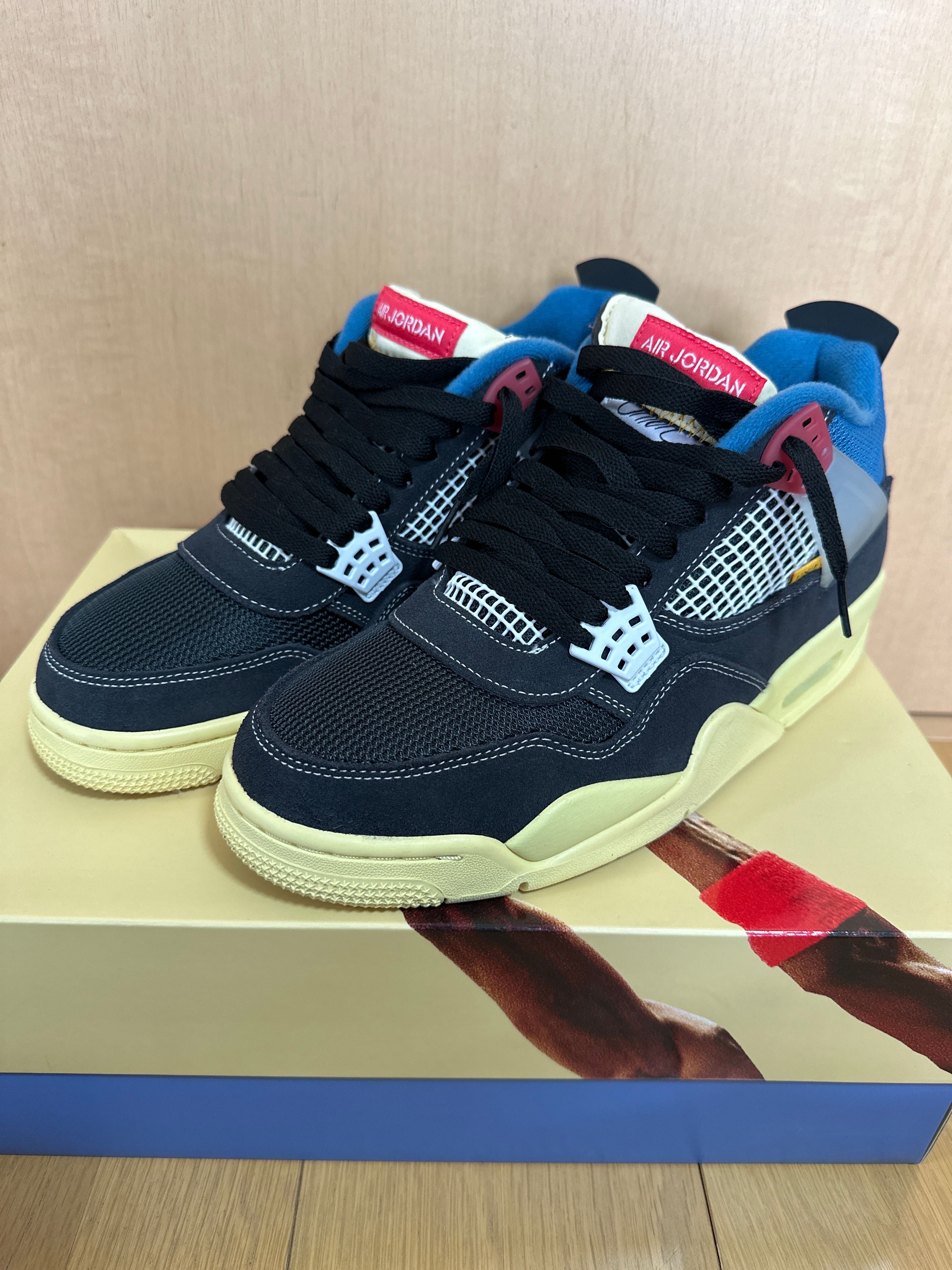 UNION × NIKE AIR JORDAN 4 "OFF NOIR"